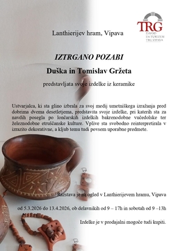 Razstava Iztrgano pozabi