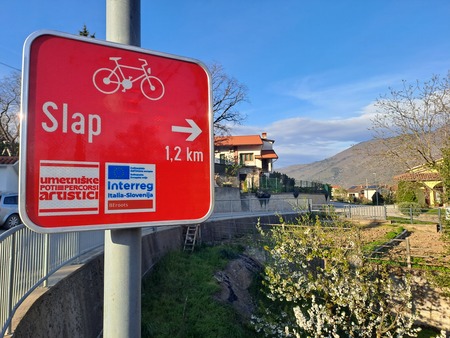 Otvoritev kolesarske poti_utrinek iz poti