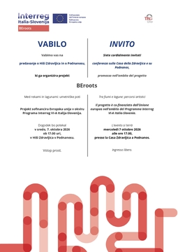 BEroots_Vabilo_izobraževanje_Jurij Rosa