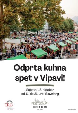 ODPRTA KUHNA V VIPAVI - 15. oktober 2022